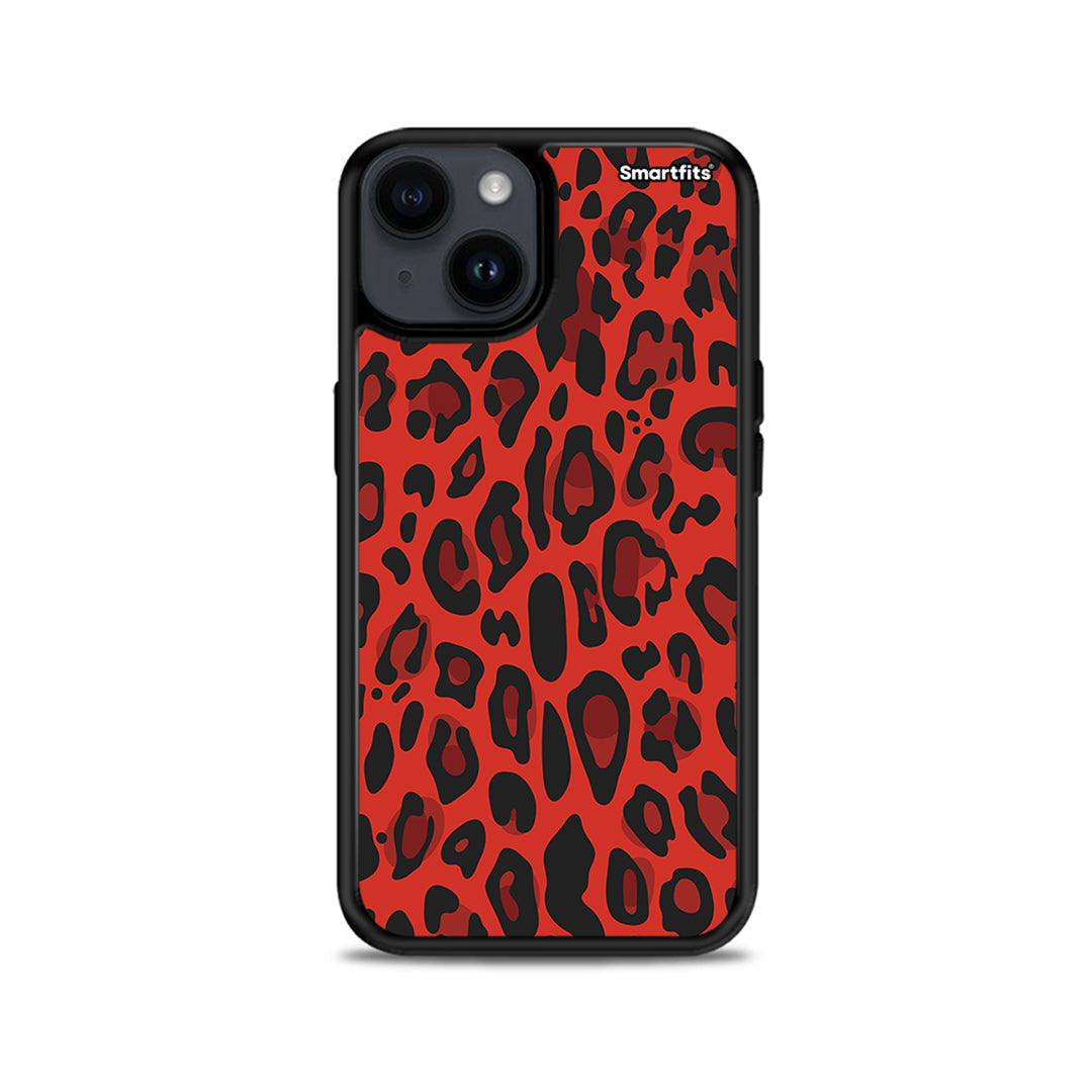 Animal Red Leopard - iPhone 15 θήκη