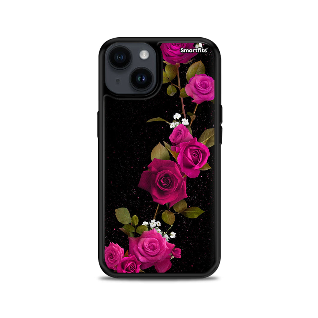 Flower Red Roses - iPhone 15 θήκη