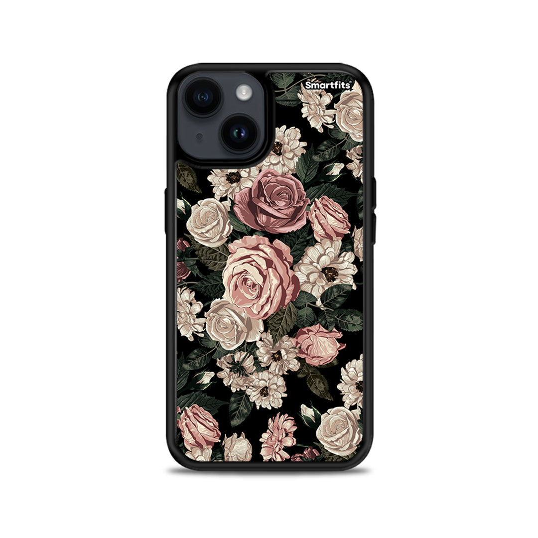 Flower Wild Roses - iPhone 14 Plus θήκη