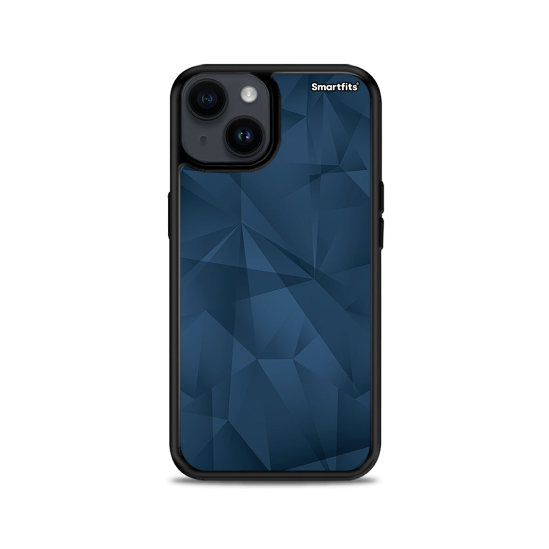 Geometric Blue Abstract - iPhone 15 θήκη