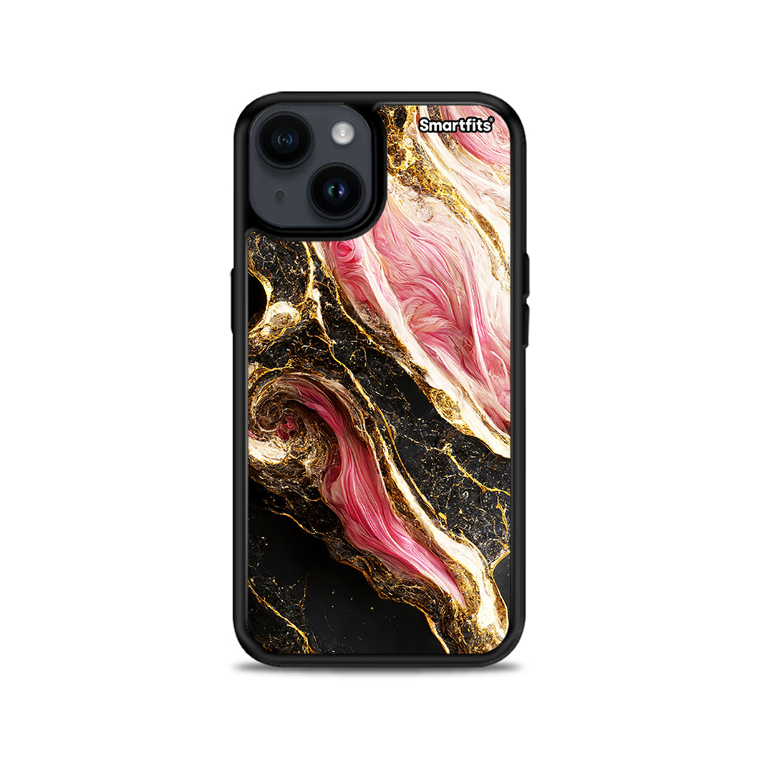 Glamorous Pink Marble - iPhone 15 Plus θήκη