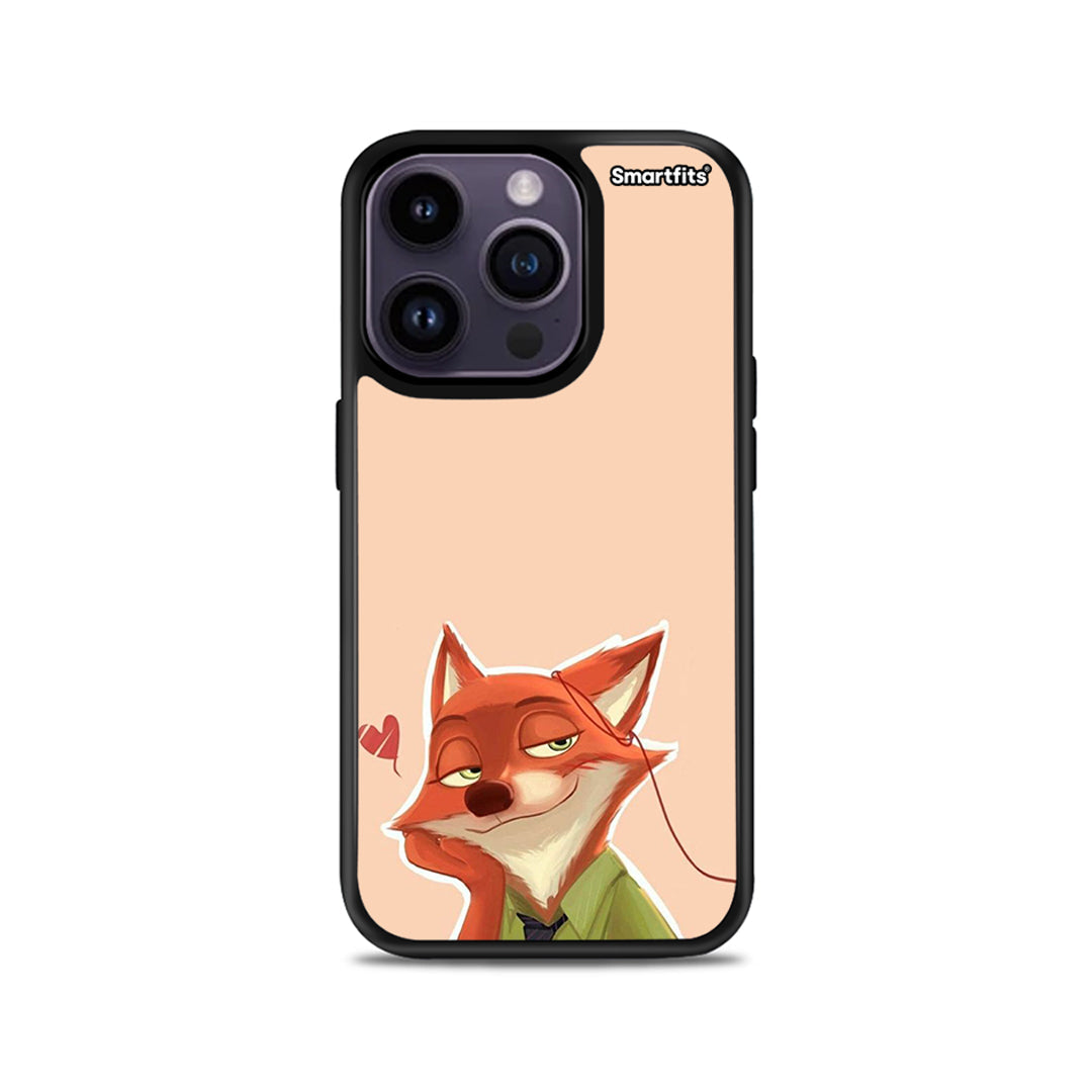 Nick Wilde And Judy Hopps Love 1 - iPhone 14 Pro θήκη