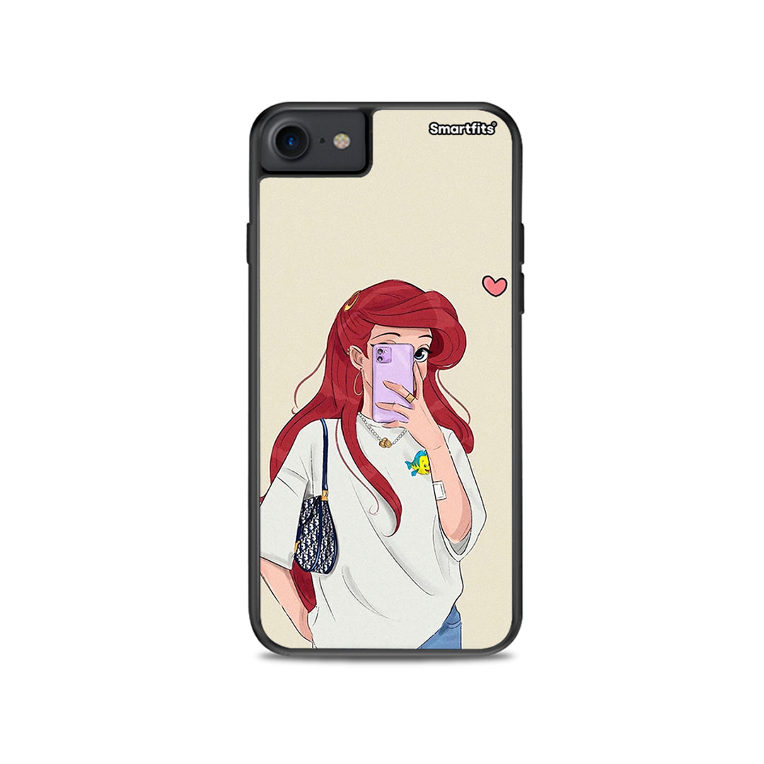 Walking Mermaid - iPhone 7 / 8 / SE 2020 θήκη