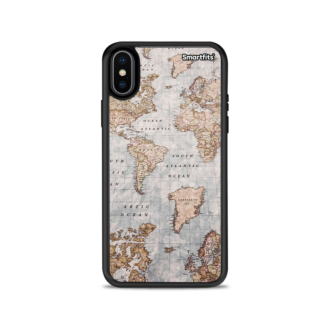 World Map - iPhone X / Xs θήκη