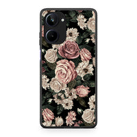 Thumbnail for Θήκη Realme 10 Flower Wild Roses από τη Smartfits με σχέδιο στο πίσω μέρος και μαύρο περίβλημα | Realme 10 Flower Wild Roses Case with Colorful Back and Black Bezels