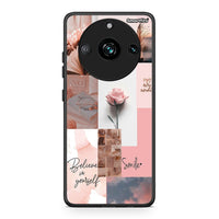 Thumbnail for Realme 11 Pro Aesthetic Collage θήκη από τη Smartfits με σχέδιο στο πίσω μέρος και μαύρο περίβλημα | Smartphone case with colorful back and black bezels by Smartfits