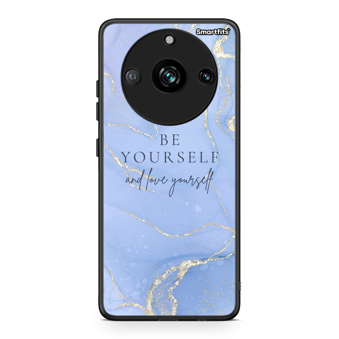 Realme 11 Pro Be Yourself θήκη από τη Smartfits με σχέδιο στο πίσω μέρος και μαύρο περίβλημα | Smartphone case with colorful back and black bezels by Smartfits