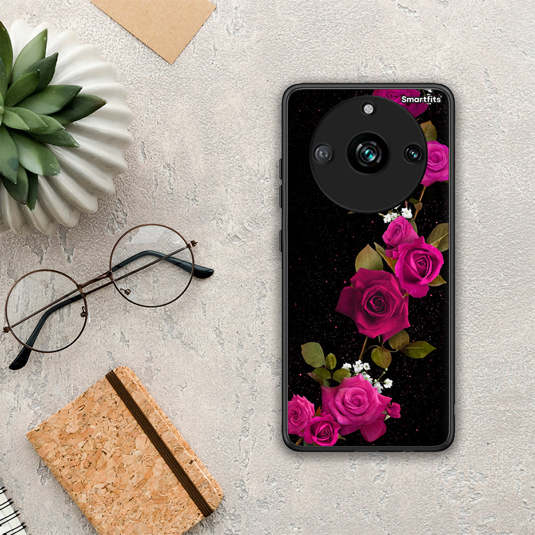 Flower Red Roses - Realme 11 Pro θήκη