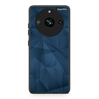 Thumbnail for 39 - Realme 11 Pro Blue Abstract Geometric case, cover, bumper