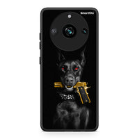 Thumbnail for Realme 11 Pro Golden Gun Θήκη Αγίου Βαλεντίνου από τη Smartfits με σχέδιο στο πίσω μέρος και μαύρο περίβλημα | Smartphone case with colorful back and black bezels by Smartfits