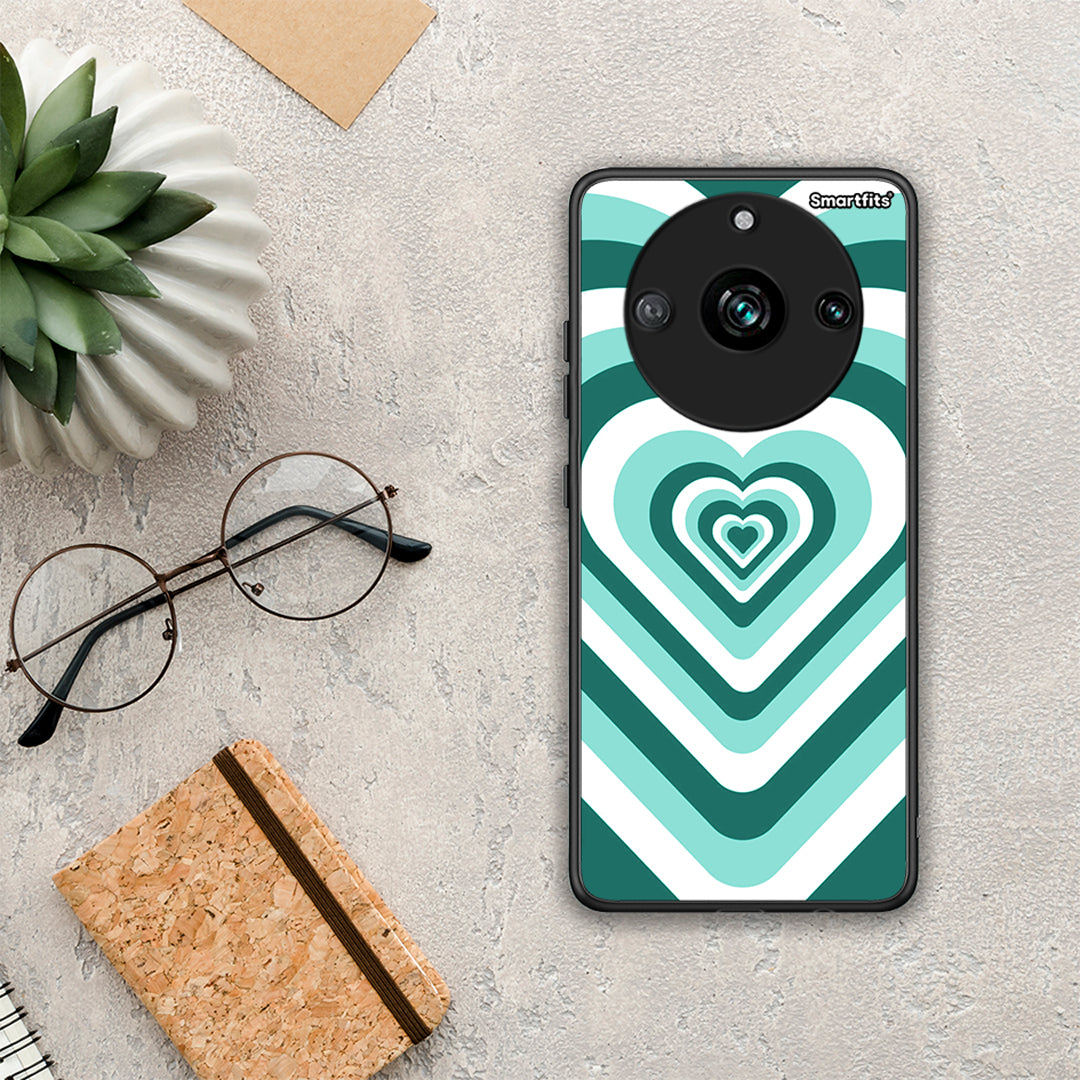 Green Hearts - Realme 11 Pro θήκη