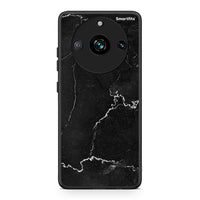 Thumbnail for Realme 11 Pro Marble Black θήκη από τη Smartfits με σχέδιο στο πίσω μέρος και μαύρο περίβλημα | Smartphone case with colorful back and black bezels by Smartfits