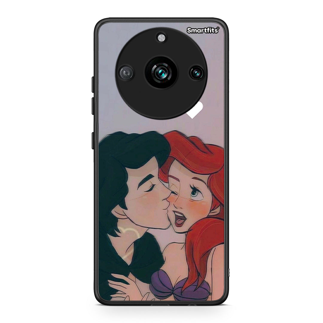 Realme 11 Pro+ Mermaid Love Θήκη Αγίου Βαλεντίνου από τη Smartfits με σχέδιο στο πίσω μέρος και μαύρο περίβλημα | Smartphone case with colorful back and black bezels by Smartfits