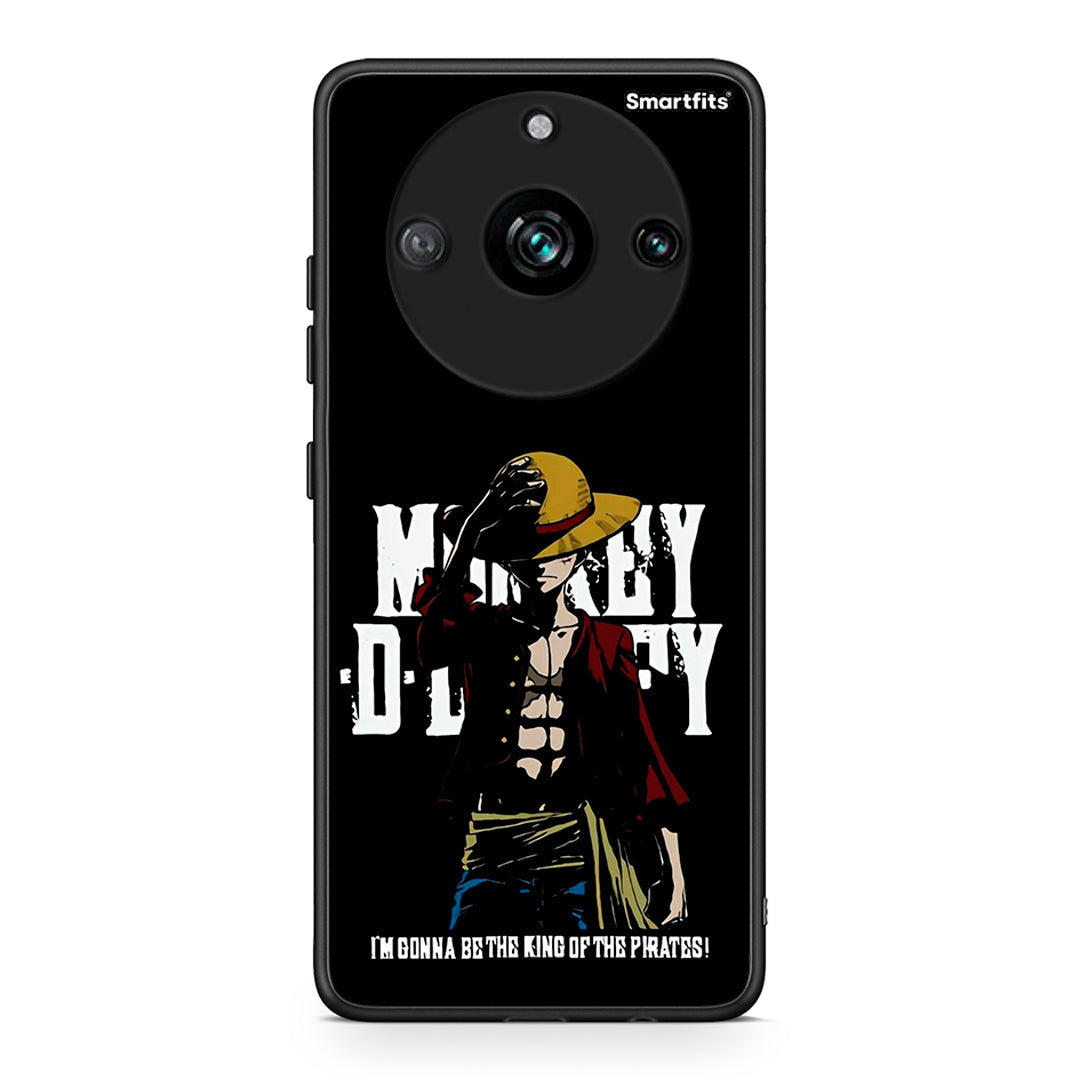 Realme 11 Pro+ Pirate King θήκη από τη Smartfits με σχέδιο στο πίσω μέρος και μαύρο περίβλημα | Smartphone case with colorful back and black bezels by Smartfits