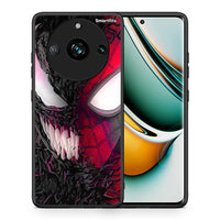 Thumbnail for Θήκη Realme 11 Pro+ SpiderVenom PopArt από τη Smartfits με σχέδιο στο πίσω μέρος και μαύρο περίβλημα | Realme 11 Pro+ SpiderVenom PopArt case with colorful back and black bezels