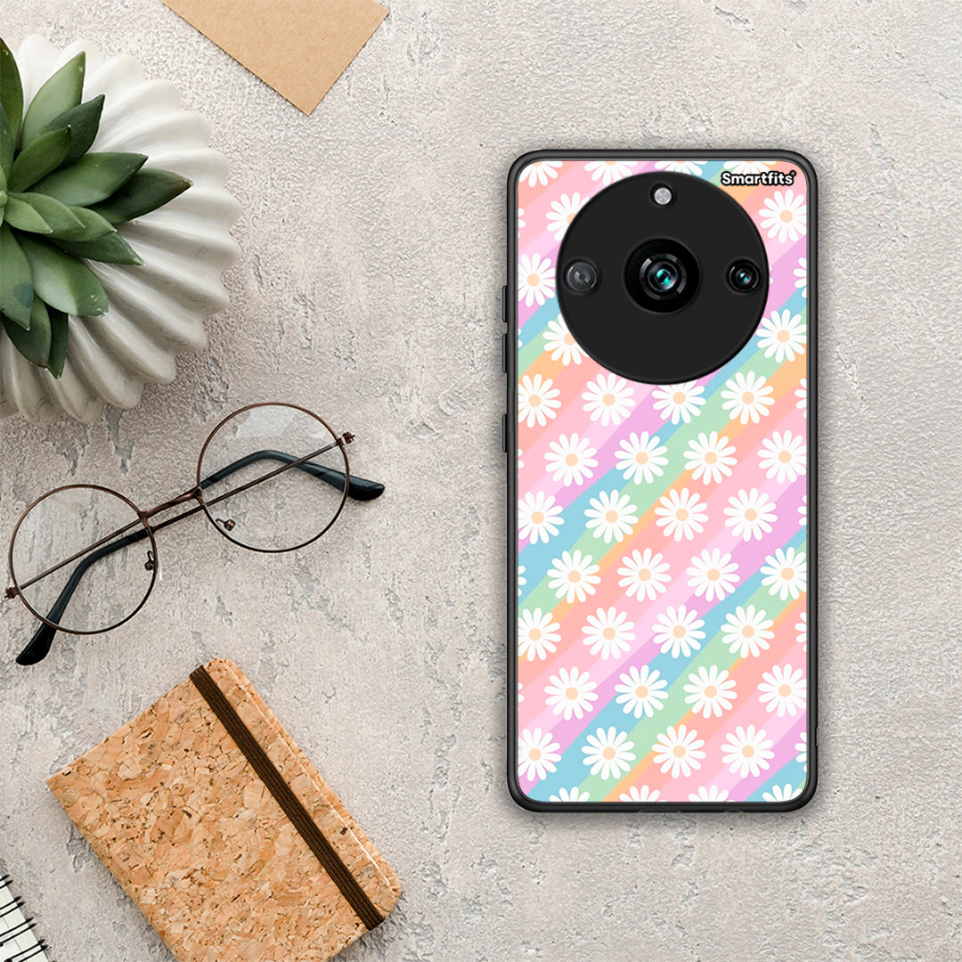 White Daisies - Realme 11 Pro θήκη