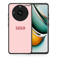 Thumbnail for Θήκη Realme 11 Pro XOXO Love από τη Smartfits με σχέδιο στο πίσω μέρος και μαύρο περίβλημα | Realme 11 Pro XOXO Love case with colorful back and black bezels