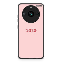 Thumbnail for Realme 11 Pro+ XOXO Love θήκη από τη Smartfits με σχέδιο στο πίσω μέρος και μαύρο περίβλημα | Smartphone case with colorful back and black bezels by Smartfits
