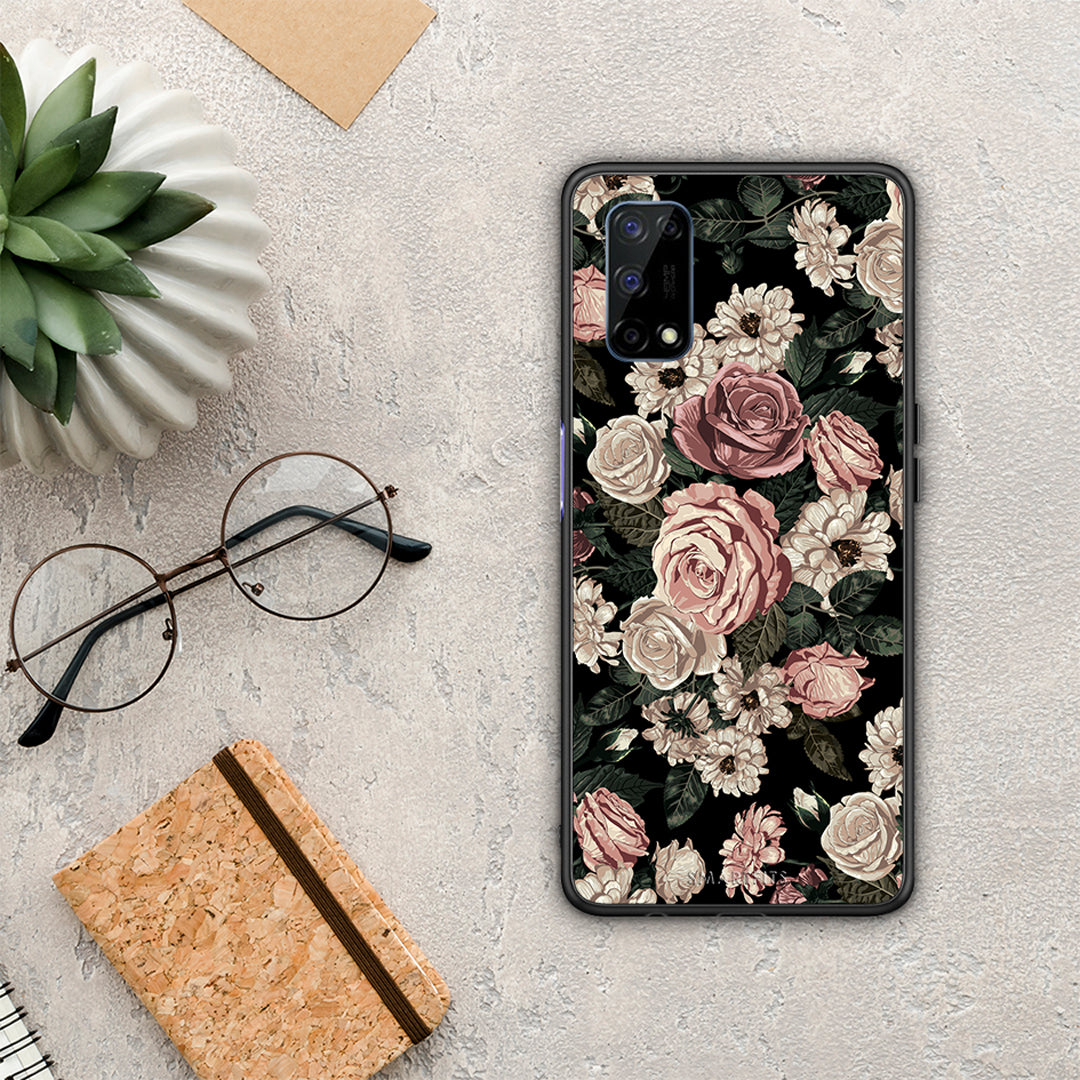 Flower Wild Roses - Realme 7 5G θήκη