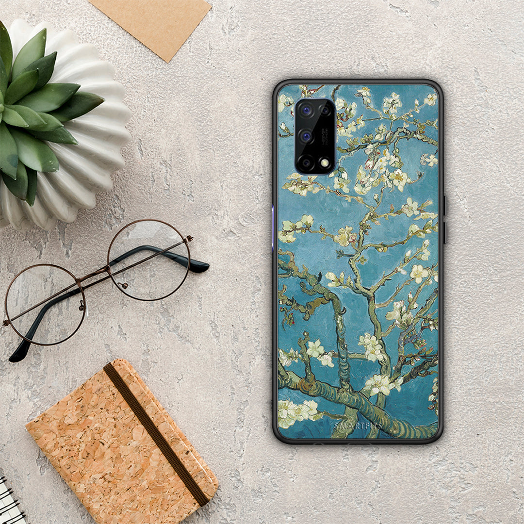 White Blossoms - Realme 7 5G θήκη
