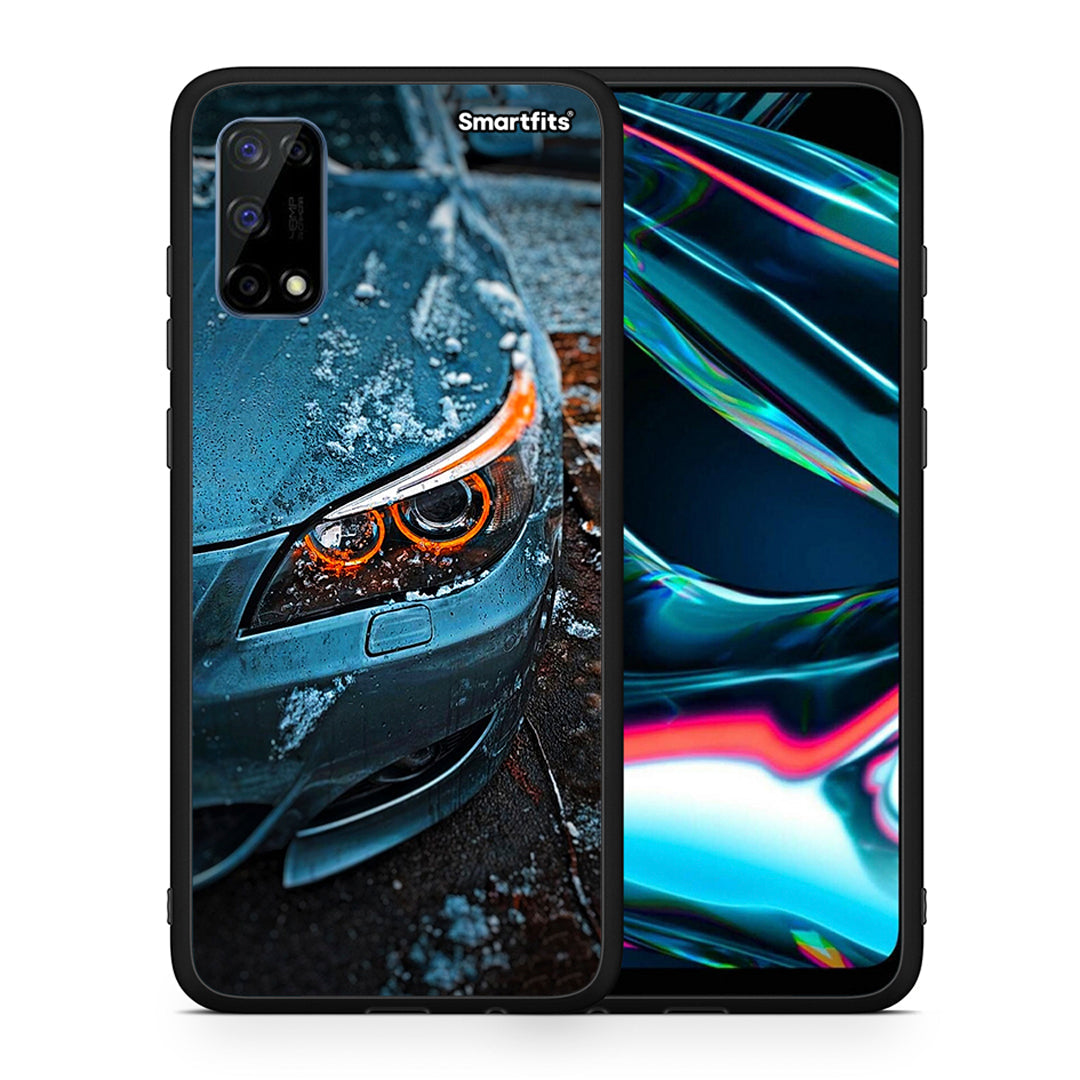 Θήκη Realme 7 Pro Bmw E60 από τη Smartfits με σχέδιο στο πίσω μέρος και μαύρο περίβλημα | Realme 7 Pro Bmw E60 case with colorful back and black bezels