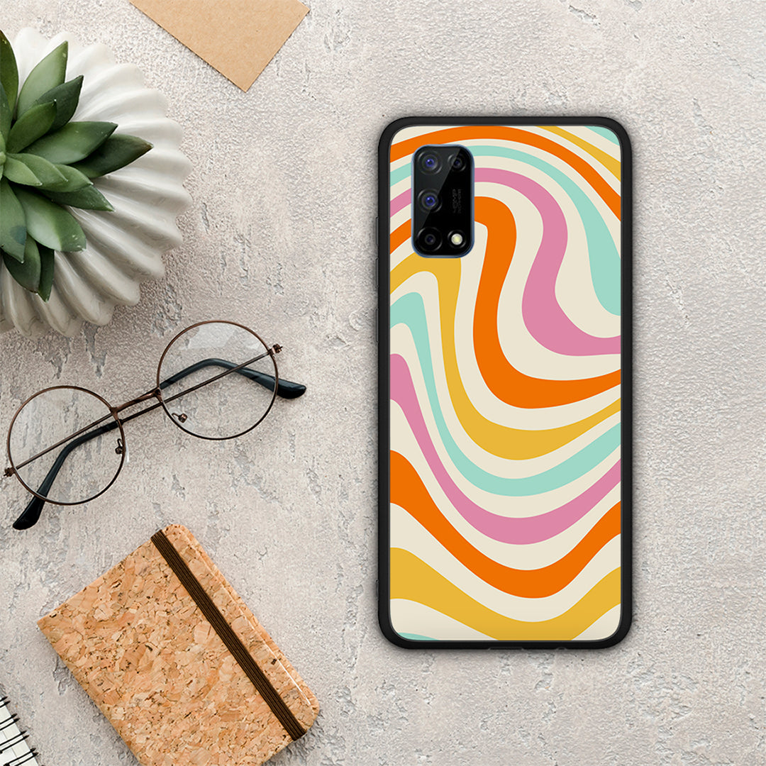 Colourful Waves - Realme 7 Pro θήκη