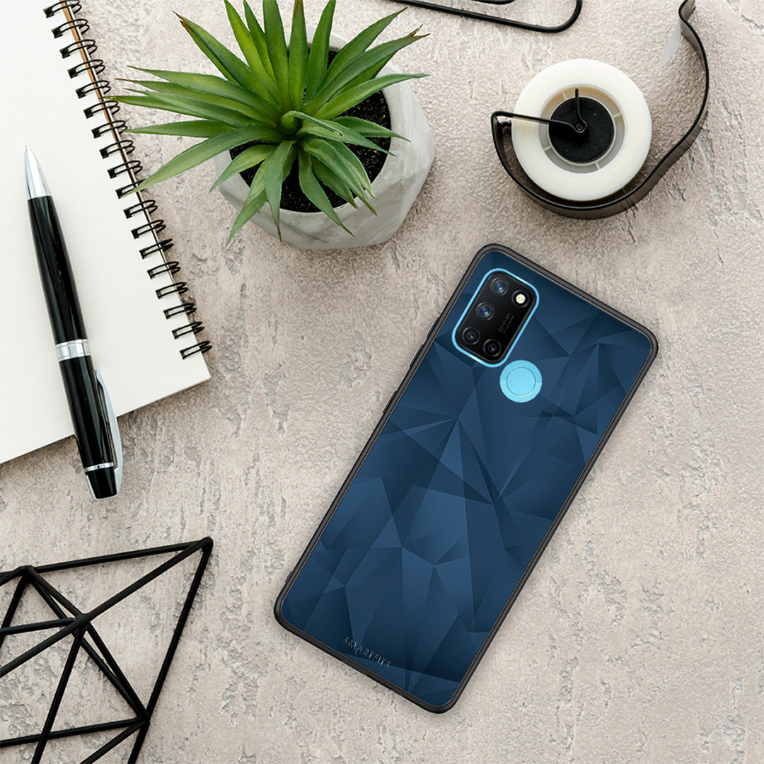 Geometric Blue Abstract - Realme 7i / C25 θήκη