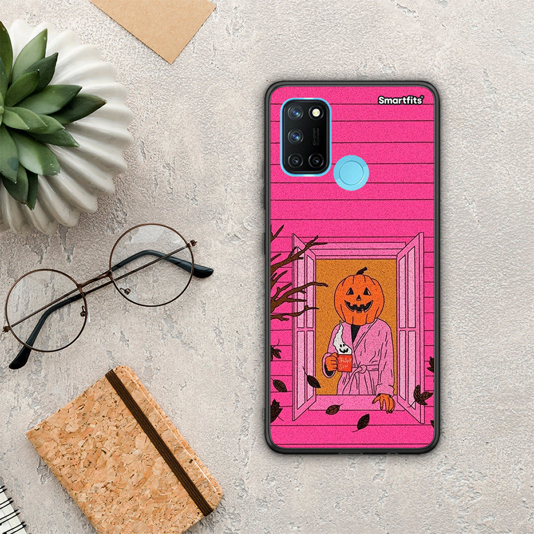 Halloween Pumpkin Lady - Realme 7i / C25 θήκη