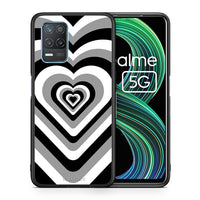 Thumbnail for Black Hearts - Realme 8 5G θήκη