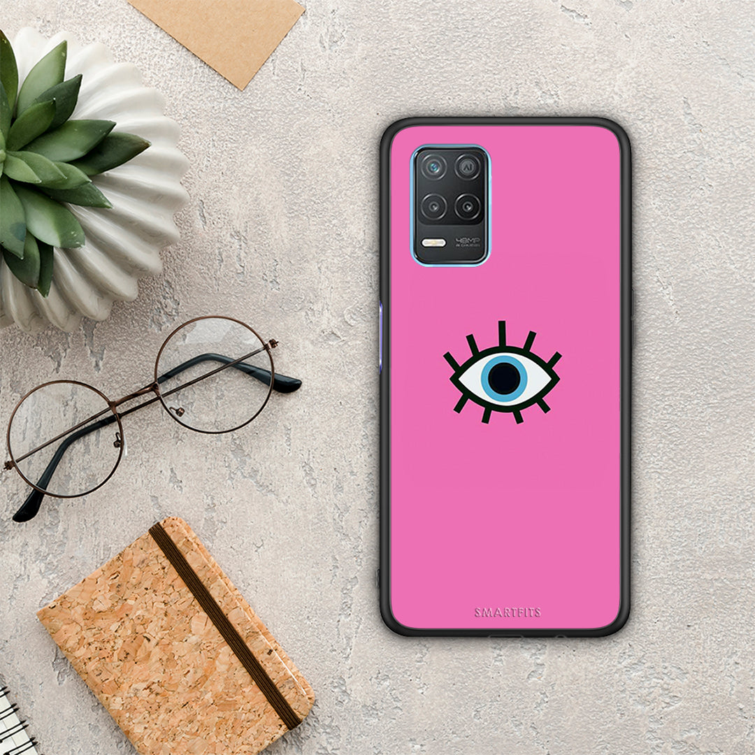 Blue Eye Pink - Realme 8 5G θήκη