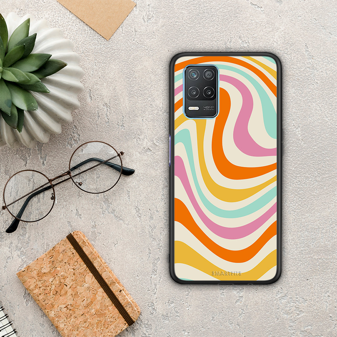 Colourful Waves - Realme 8 5G θήκη