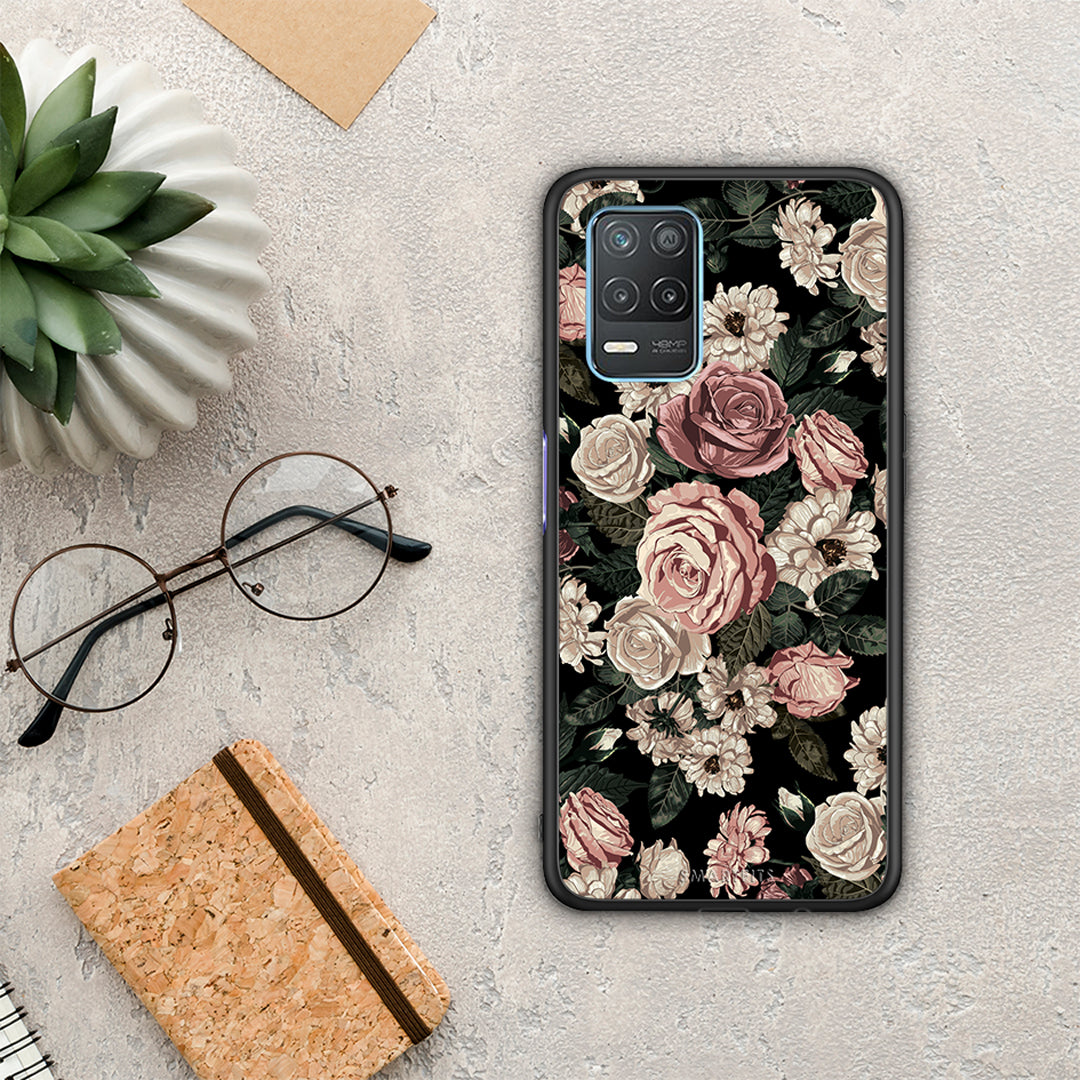 Flower Wild Roses - Realme 8 5G θήκη