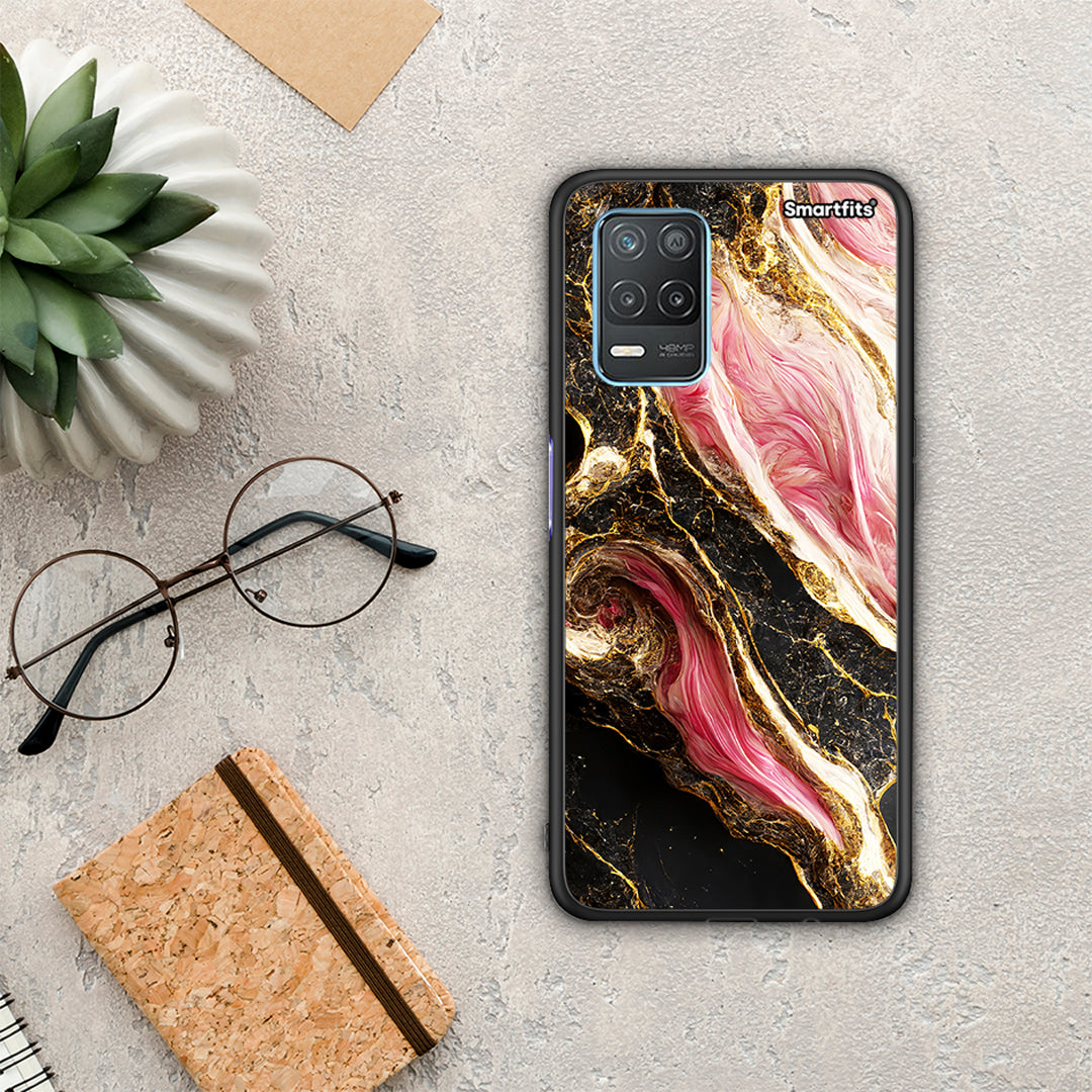 Glamorous Pink Marble - Realme 8 5G θήκη