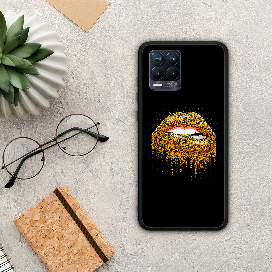 Valentine Golden - Realme 8 / 8 Pro θήκη