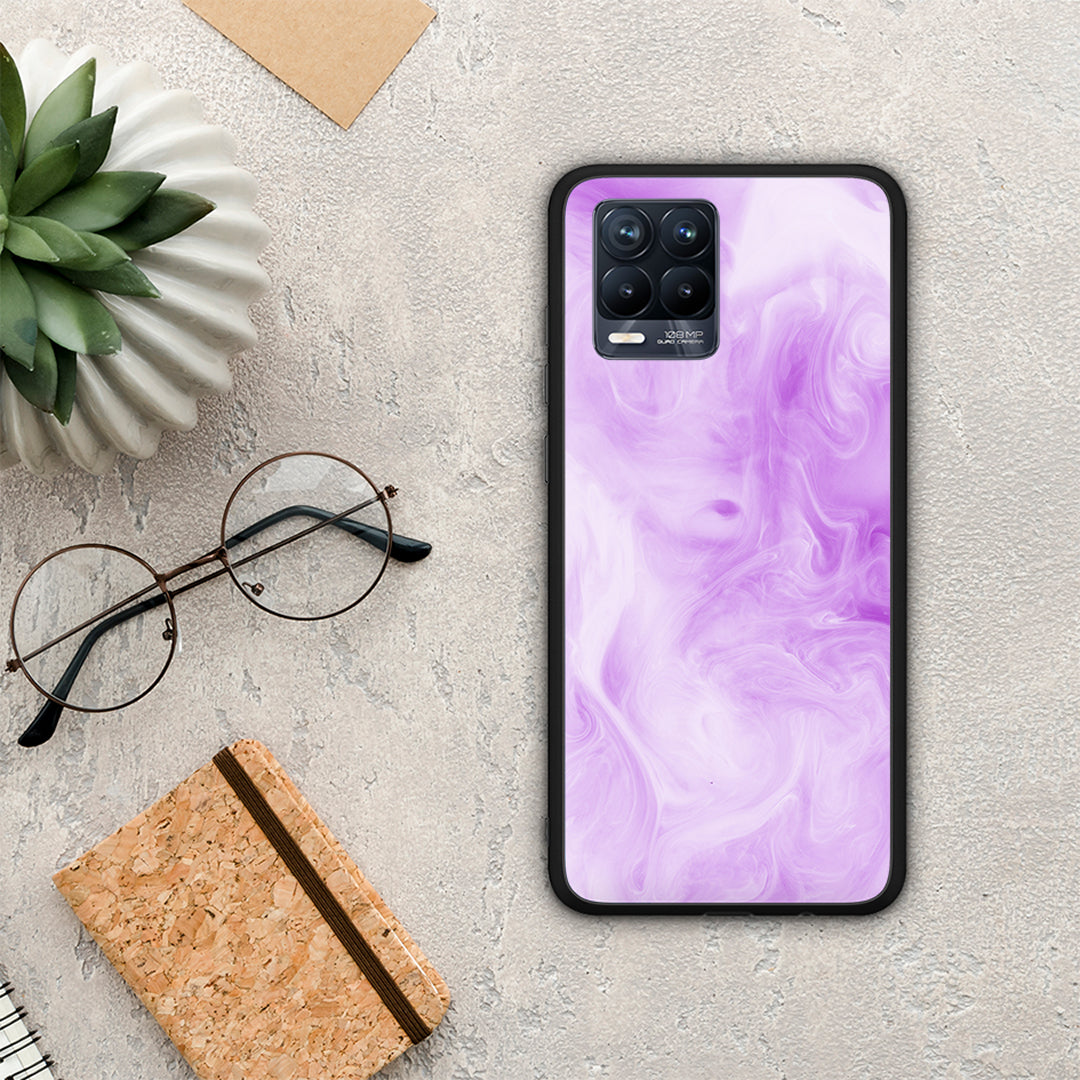 Watercolor Lavender - Realme 8 / 8 Pro θήκη