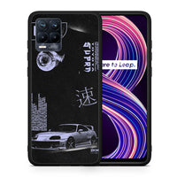 Thumbnail for Θήκη Αγίου Βαλεντίνου Realme 8 / 8 Pro Tokyo Drift από τη Smartfits με σχέδιο στο πίσω μέρος και μαύρο περίβλημα | Realme 8 / 8 Pro Tokyo Drift case with colorful back and black bezels