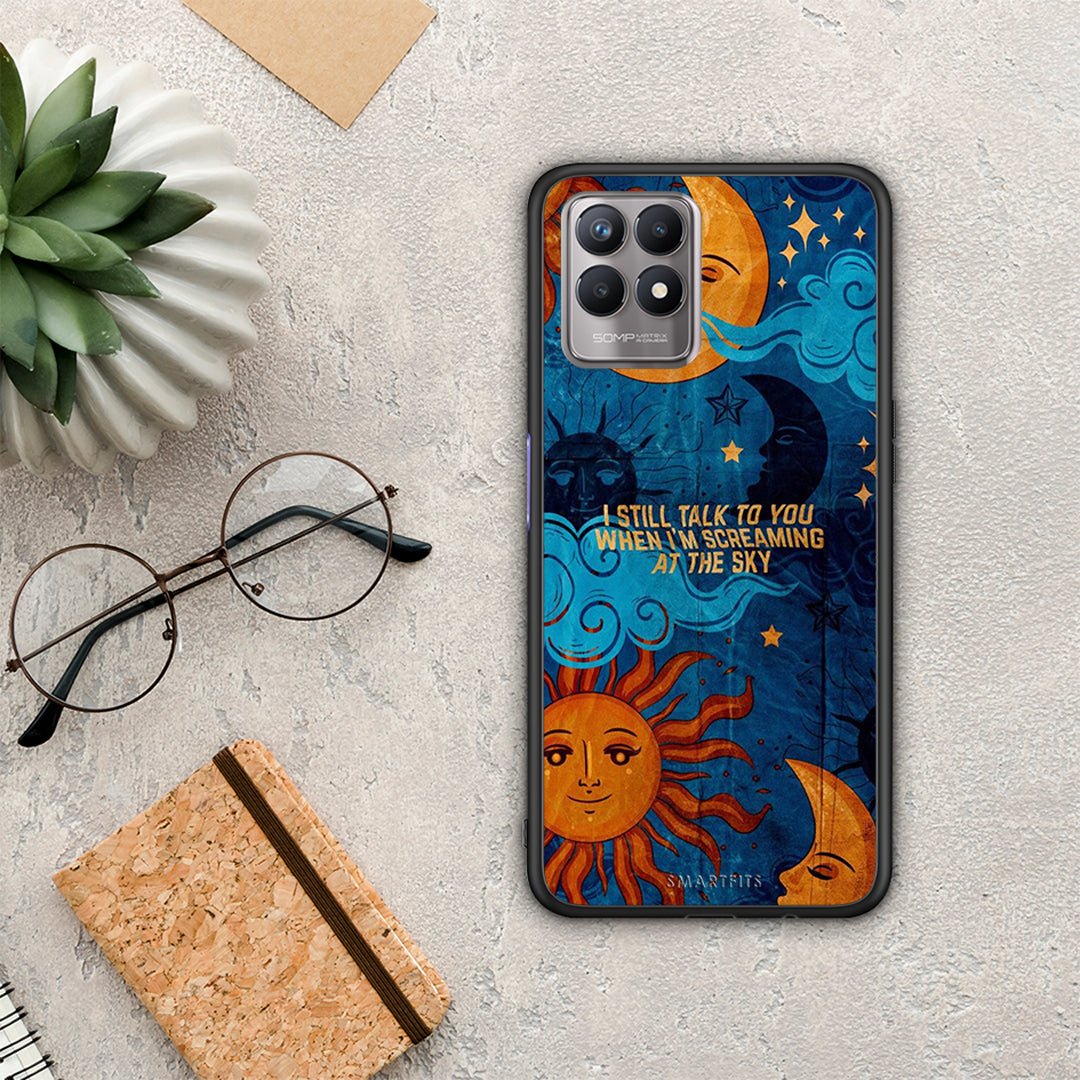 Screaming Sky - Realme 8i θήκη