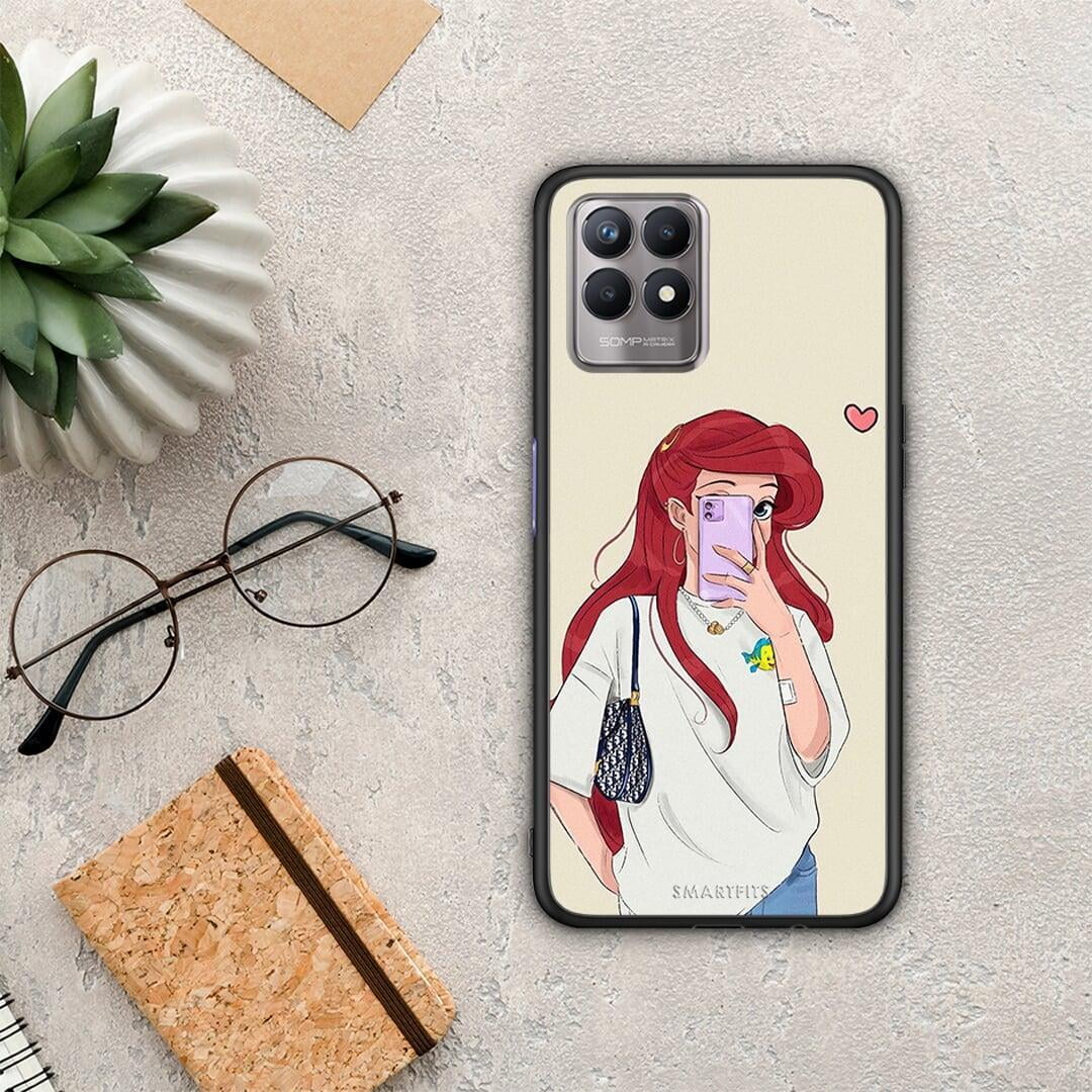 Walking Mermaid - Realme 8i θήκη