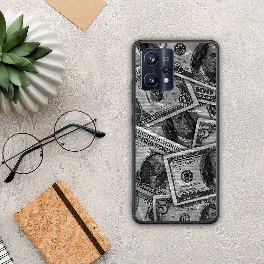 Money Dollars - Realme 9 / 9 Pro+ 5G θήκη