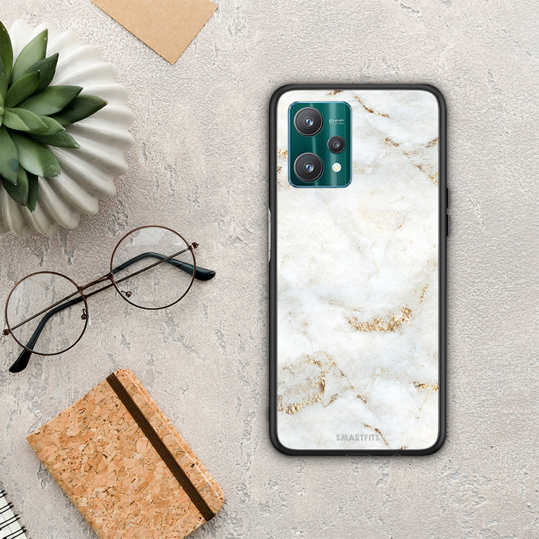 White Gold Marble - Realme 9 Pro θήκη
