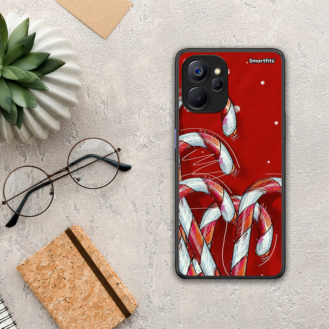 Candy Cane - Realme 9i 5G θήκη