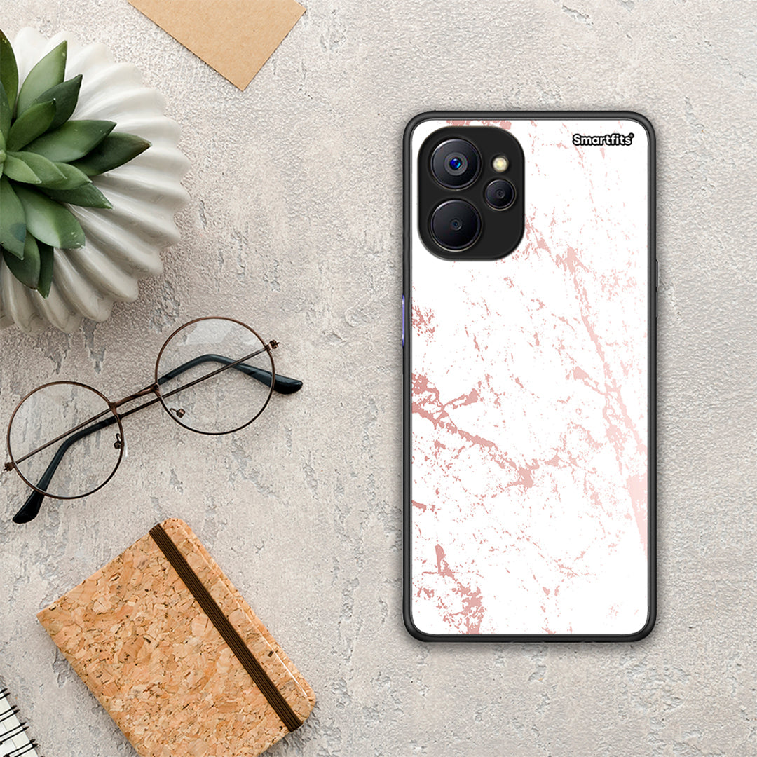 Marble Pink Splash - Realme 9i 5G θήκη
