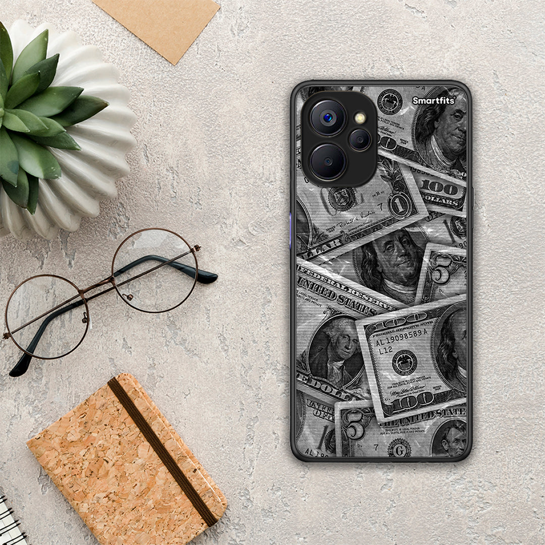 Money Dollars - Realme 9i 5G θήκη