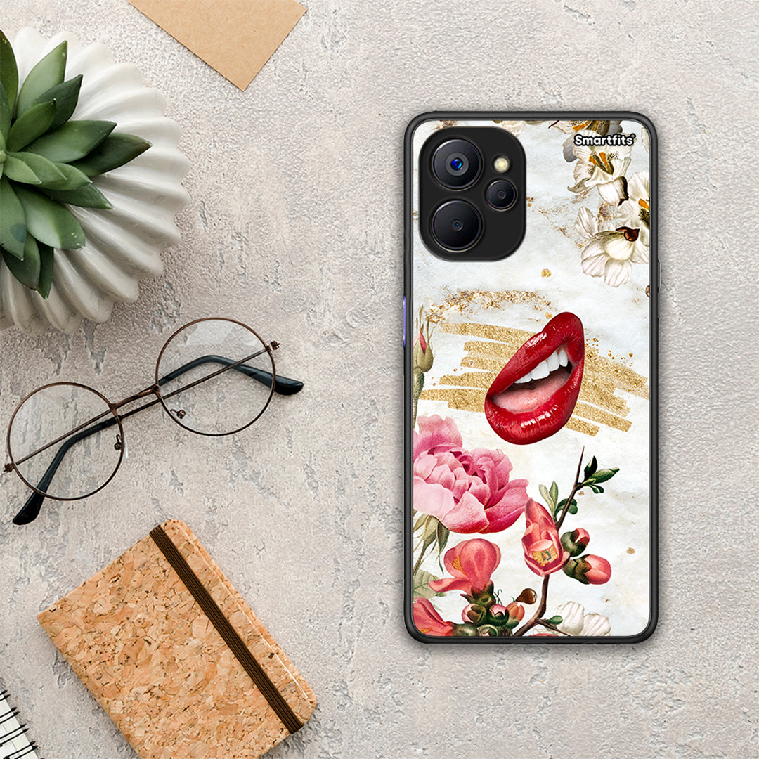 Red Lips - Realme 9i 5G θήκη