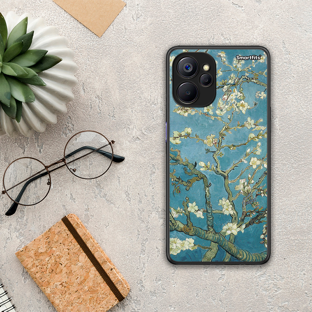 White Blossoms - Realme 9i 5G θήκη