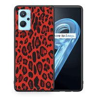 Thumbnail for Animal Red Leopard - Oppo A96 θήκη