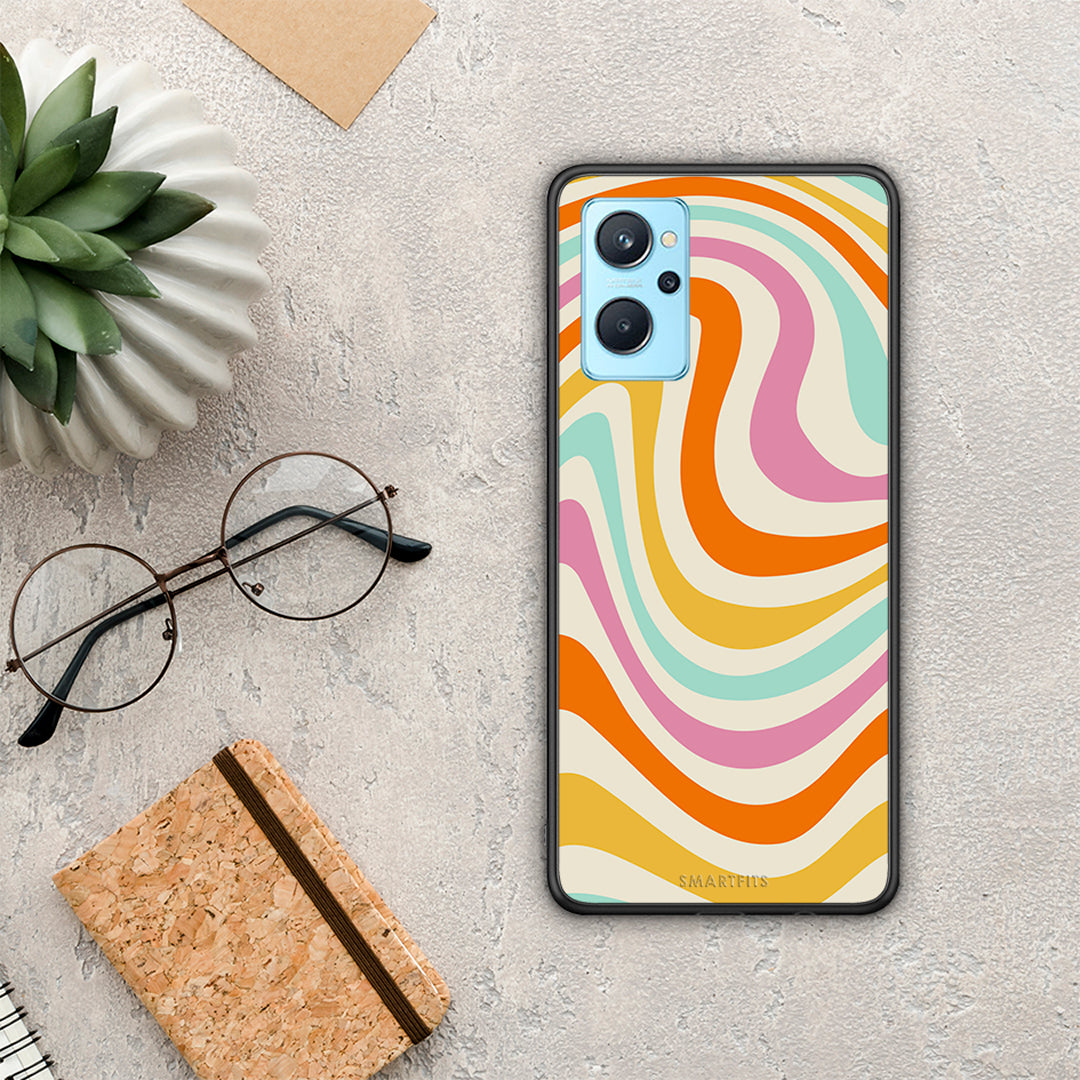 Colourful Waves - Oppo A96 θήκη