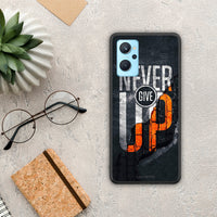 Thumbnail for Never Give Up - Oppo A96 θήκη