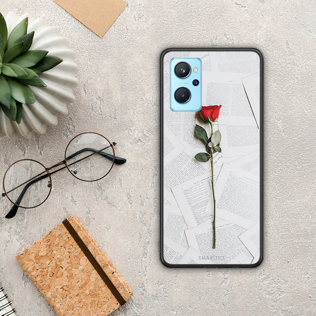 Red Rose - Realme 9i θήκη