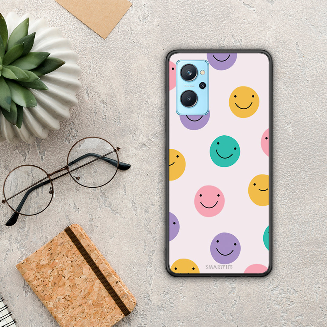 Smiley Faces - Oppo A96 θήκη